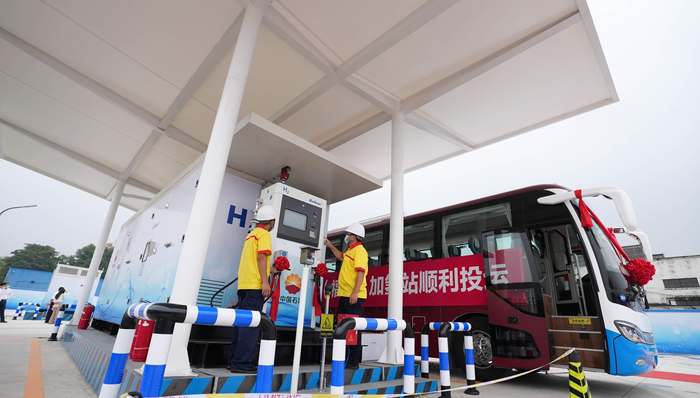探访北京昌平首座加氢站：冬奥配套工程，目前尚不对外开放