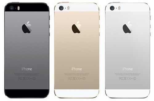iPhone 5s 图源：Apple