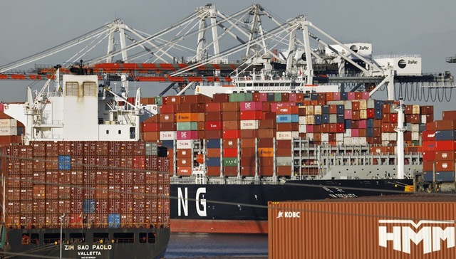 供应链,洛杉矶港,圣诞节