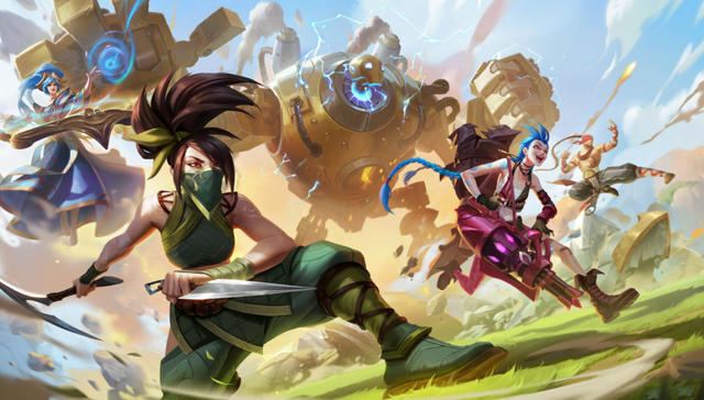 英雄联盟手游,电竞,降维,GameLook,王者荣耀,英雄联盟,无尽对决,游戏画质,吐槽,金克丝