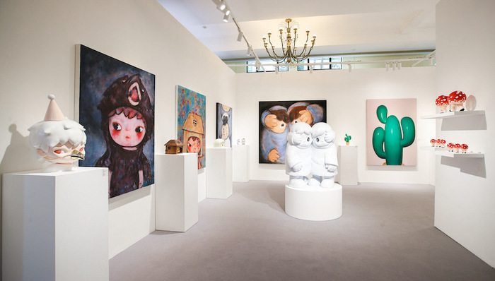 泡泡玛特旗下艺术机构inner flow亮相ART021，专做“年轻人的艺术品”
