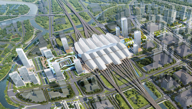 广州南站,广州环球贸易广场,新鸿基地产,TOD