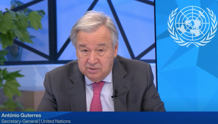 古特雷斯：必须为全球每一个人都提供接种新冠疫苗的机会｜世界经济论坛