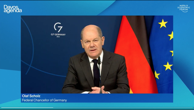朔尔茨：德国将与盟友合作，确保乌克兰和平 | 世界经济论坛