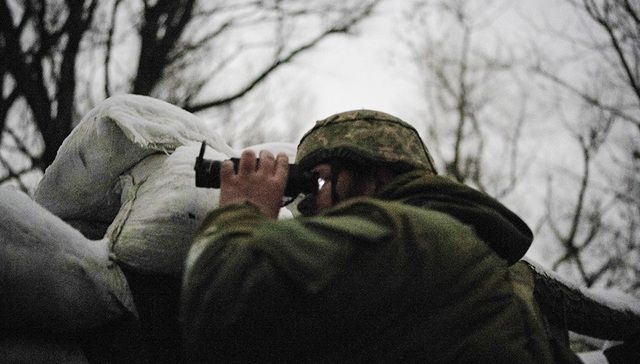 【图集】乌克兰局势紧张，边境附近军队集结