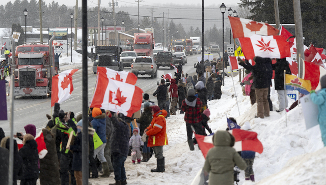 受够了疫苗强制令，欧美多国现“自由车队”抗议潮