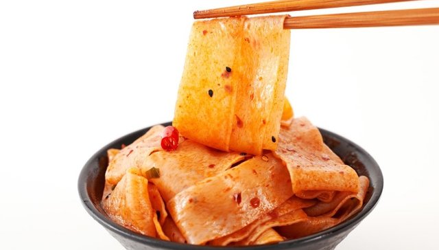 阿宽食品，红油面皮