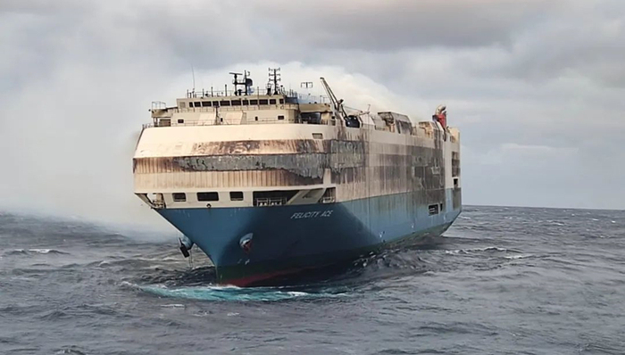 大西洋,货轮,大众,电动汽车,奥迪,保时捷,火灾,锂离子电池