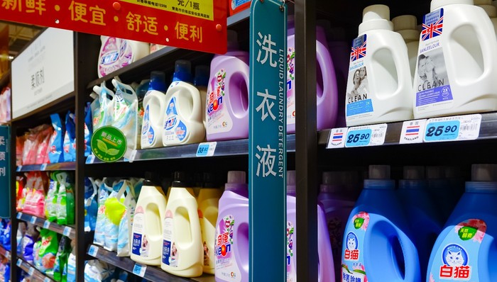 洗衣粉,洗衣液,洗衣凝珠,香氛,蓝月亮,立白,浪奇,宝洁,当妮