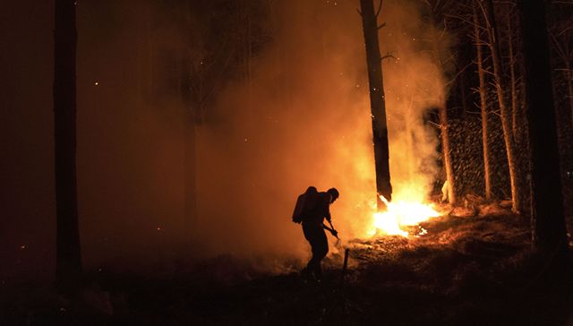 青岛大珠山风景区附近发生山火，景区目前运作正常