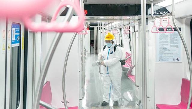 上海疫情，上海地铁，防疫，申通，消毒