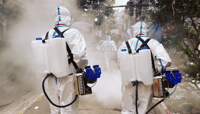 消杀，厚天，疫情，防疫，志愿，服务,应急救援,民间救援队,上海,团市委,浦东团区委