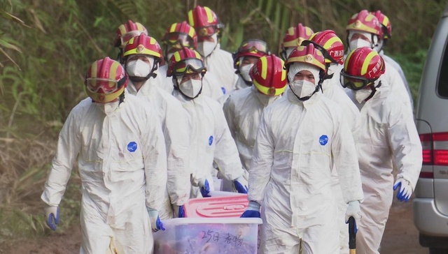 东航飞行事故搜寻范围继续扩大，藤县多地发公告寻空难事故影像与目击证人