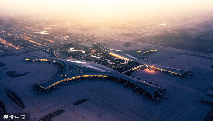 成都天府机场第三航季，已有28家航空公司全部转场投运