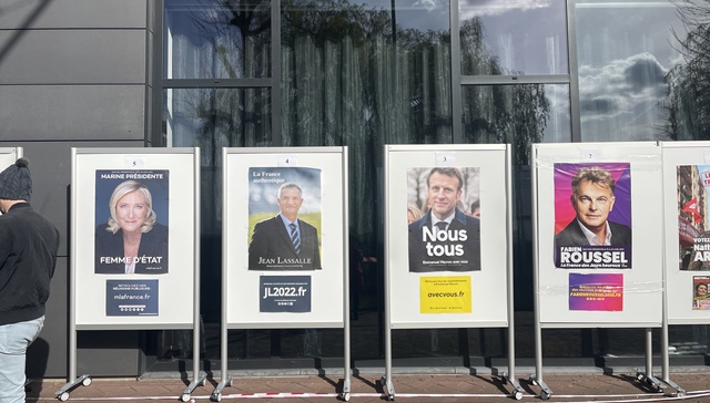 【现场】法国大选第一轮，海外侨民踊跃投票