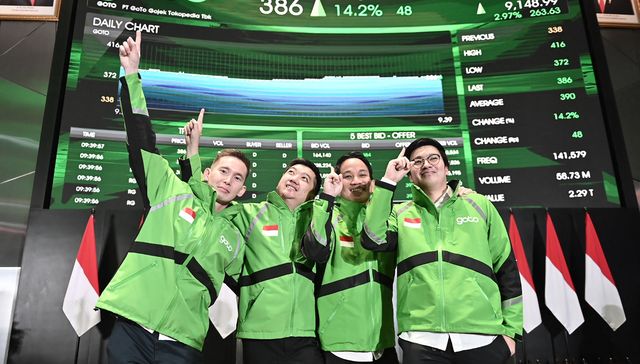 印尼最大互联网公司GoTo上市，曾获阿里、腾讯、京东投资