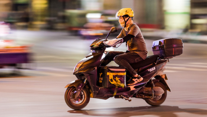 美团,党员,站长,范妈妈,快递,外卖,配送,上海,疫情