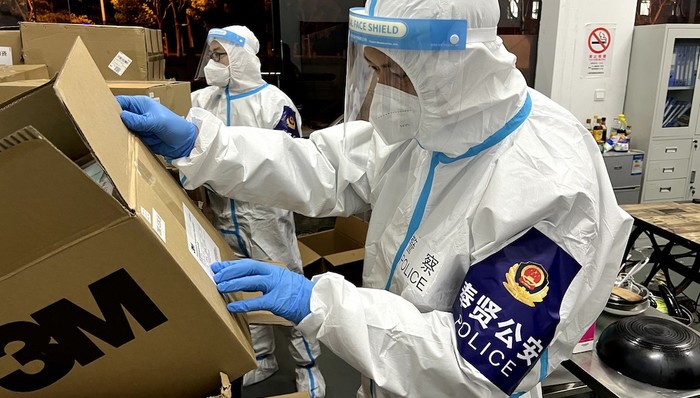 上海,销售,假冒,口罩,3M,疫情,警方