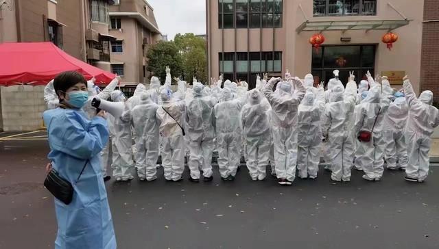 书记，抗疫，社区，居委会，配药，上海,普陀,退休,疫情