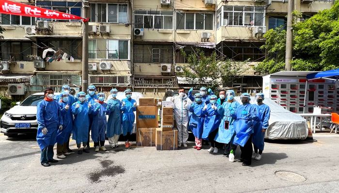 上海,疫情,社区,抗疫