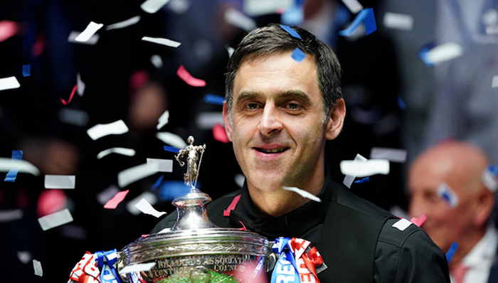 再度加冕斯诺克世锦赛，“火箭”奥沙利文集齐七套大满贯