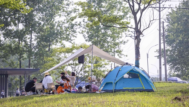 这个五一假期，露营卷起来了
