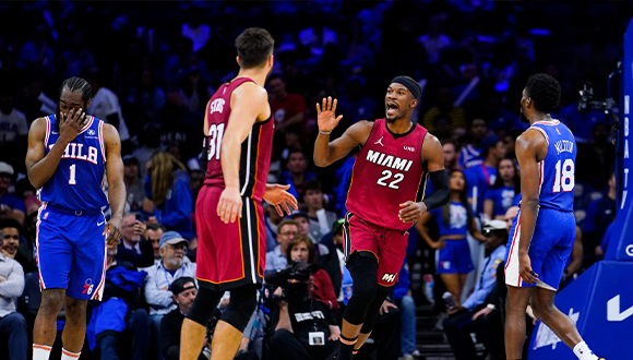 热火淘汰76人晋级NBA东决，独行侠将太阳拖入抢七生死战