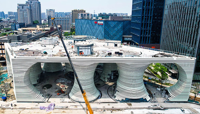 【图集】杭州“未来停车楼”酷炫亮相，这些停车场正在打破刻板印象