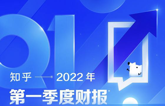 知乎2022年Q1财报：营收7.43亿同比增长55.4%