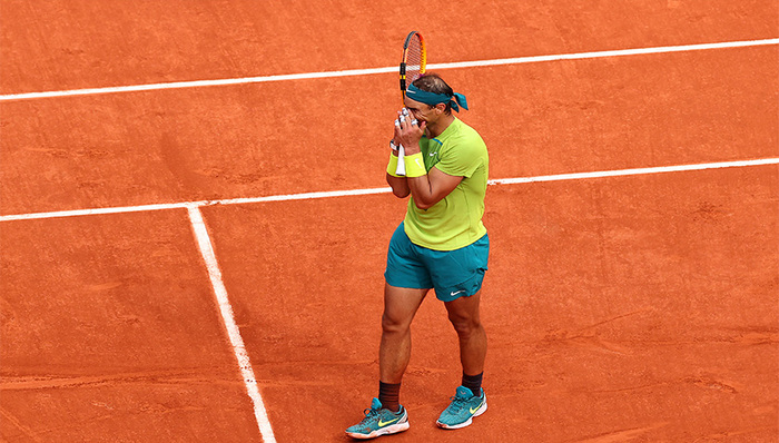 纳达尔收获法网第14冠，22个大满贯巩固历史第一