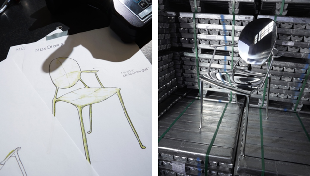爱马仕夏季橱窗飞鸟蹁跹，迪奥椭圆背椅迷人优雅｜是日美好事物