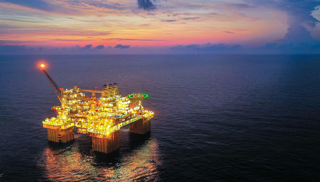 中国首个自营超深水大气田累产超20亿方