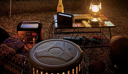 投影仪、音响、冰箱，这届露营爱好者想在户外有个家