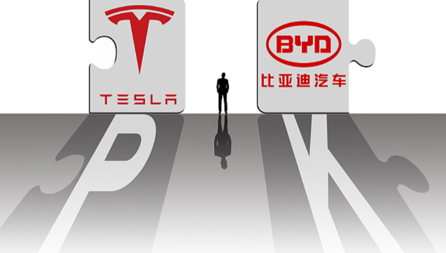 比亚迪超越特斯拉成为上半年全球新能源汽车销冠，后者二季度交付量环比下滑18%