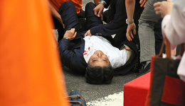 【圖集】現(xiàn)場直擊：日本前首相安倍晉三中槍