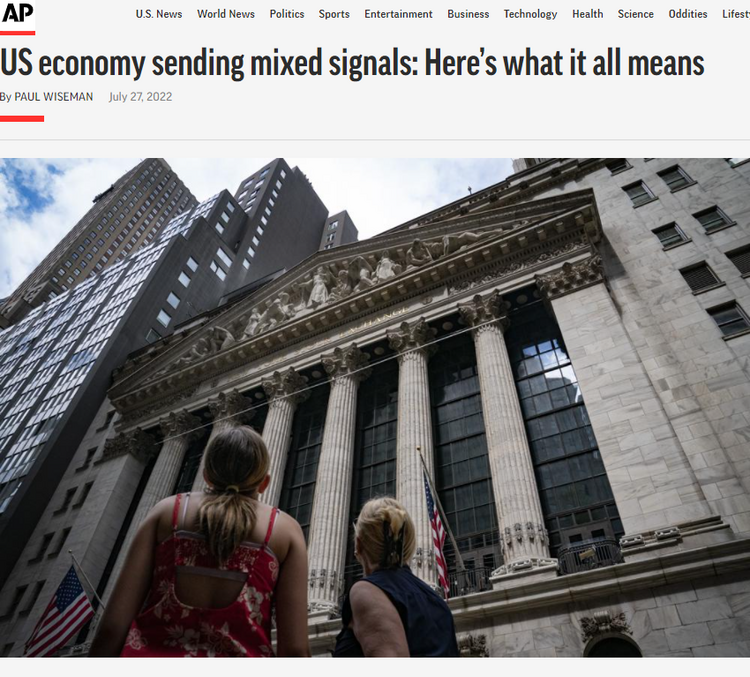 美第二季度GDP继续萎缩 外媒普遍看衰美国经济_fororder_图片4