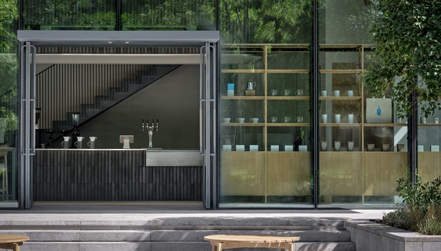 在上海闹市区开超大店，蓝瓶咖啡会怎么设计？｜上海买吃逛