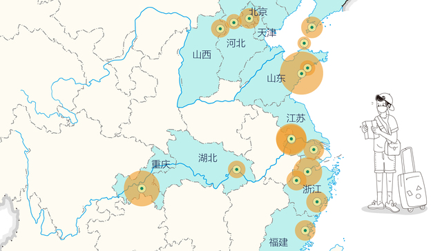 数据 | 不止新疆旅游火，暑假还有14地景区客流猛涨