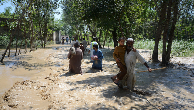 气候变化,极端天气,巴基斯坦,洪水