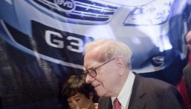 比亚迪,巴菲特,投资,电动汽车