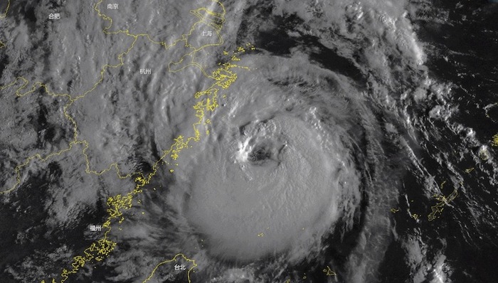上海，台风梅花，海浪警报