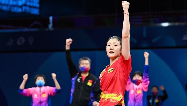 世乒赛连上中日大战，中国女团时隔四年达成“五连冠”