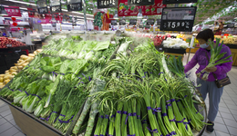 9月CPI同比上漲2.8%，豬肉、蔬果漲價較多