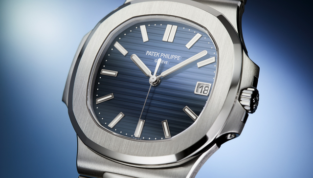 腕表界大明星百达翡丽“鹦鹉螺”，以蓝盘白金材质回归