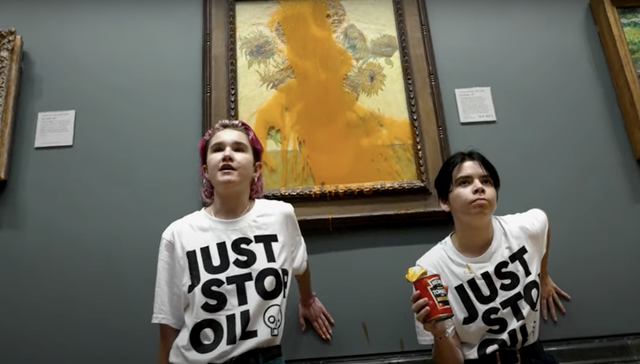 吸引眼球还是别无选择？当美术馆和名画成为气候抗议活动的靶子