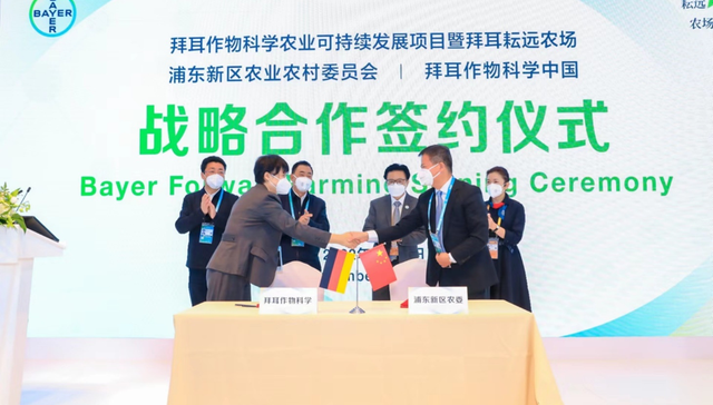 拜耳签约亚太第二家“耘远农场”，种子、病虫害防治、土壤与水源保护等技术应用其中 | 进博会未来范儿