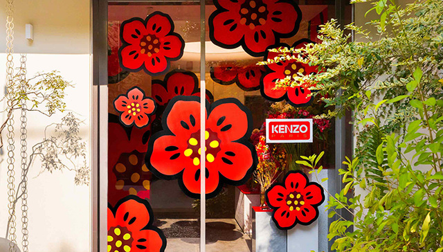 KENZO波普花园亮相上海安福路，Balenciaga Objects系列再添新品｜是日美好事物