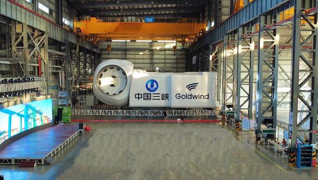 全球单机容量最大！中国自主研制16兆瓦海上风机下线