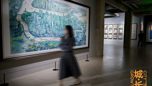 艺术演绎城市与人共生共荣，“城·长——人民城市主题艺术展”在上海开幕