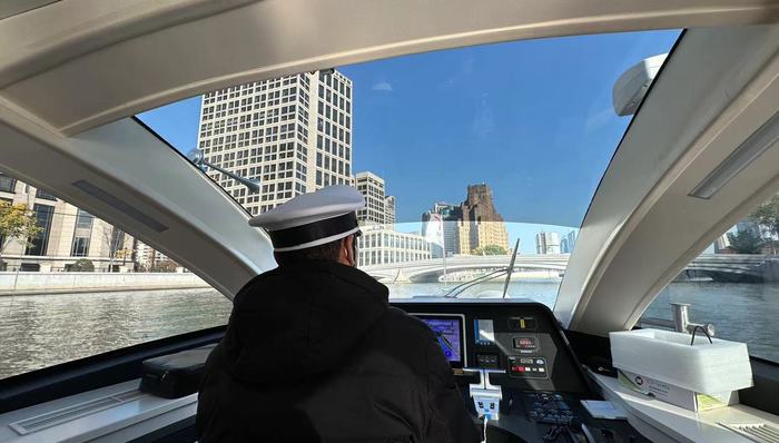 上海，苏州河，游船，通航,启航,苏河文旅